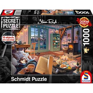Schmidt Spiele (59655) - Steve Read: "At the holiday home" - 1000 pièces
