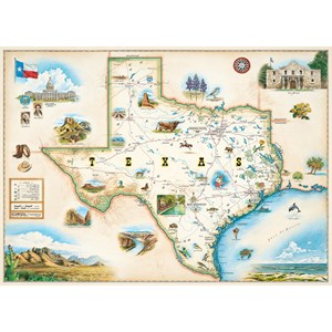 MasterPieces (71711) - "Texas" - 1000 pièces