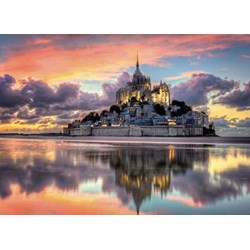 Clementoni (96160)) - "Mont St. Michel" - 1000 pièces