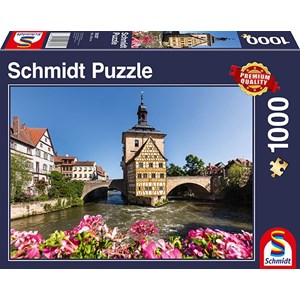 Schmidt Spiele (58397) - "Bamberg Regnitz" - 1000 pièces
