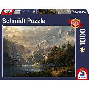 Schmidt Spiele (58399) - "Waterfall Idyll" - 1000 pièces