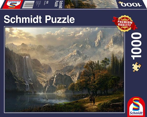 Schmidt Spiele (58399) - "Waterfall Idyll" - 1000 pièces