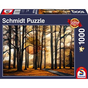 Schmidt Spiele (58396) - "Magical Forest" - 1000 pièces