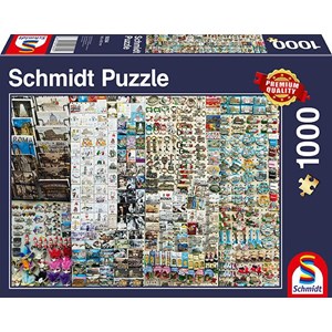 Schmidt Spiele (58394) - "Souvenir Stand" - 1000 pièces