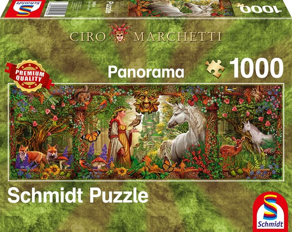 Schmidt Spiele (59614) - Ciro Marchetti: "Magic Forest" - 1000 pièces