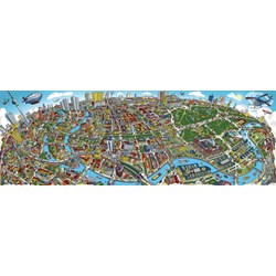 Schmidt Spiele (59594) - Hartwig Braun: "Berlin Cityscape" - 1000 pièces