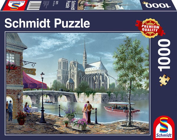 Schmidt Spiele (58375) - "Notre Dame Paris" - 1000 pièces