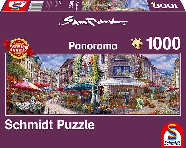 Schmidt Spiele (59652) - Sam Park: "Spring Atmosphere" - 1000 pièces