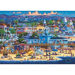 Schmidt Spiele (59642) - Eric Dowdle: "Newport Beach" - 1000 pièces