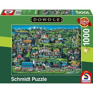 Schmidt Spiele (59640) - Eric Dowdle: "Midway" - 1000 pièces