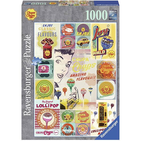 Ravensburger (15258) - "Chupa Chups" - 1000 pièces
