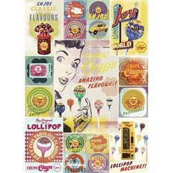 Ravensburger (15258) - "Chupa Chups" - 1000 pièces