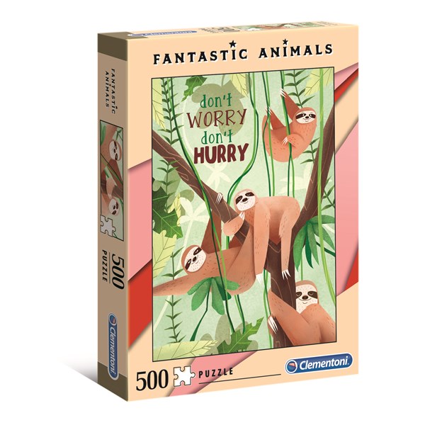 Clementoni (35068) - "Sloth" - 500 pièces