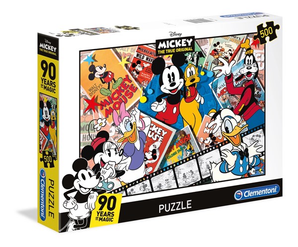 Clementoni (35061) - "Mickey 90th Celebration" - 500 pièces