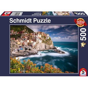 Schmidt Spiele (58363) - "Manarola, Cinque Terre" - 500 pièces