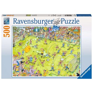 Ravensburger (14786) - "At the Soccer Match" - 500 pièces