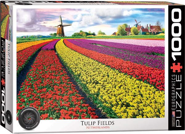 Eurographics (6000-5326) - "Champ de Tulipes aux Pays-Bas" - 1000 pièces