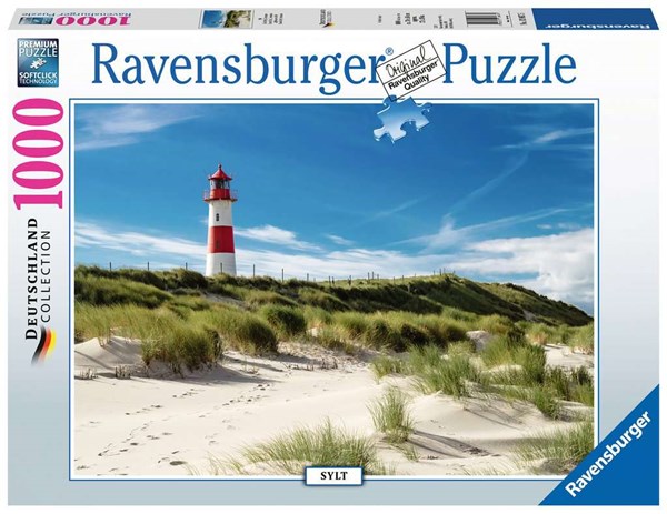 Ravensburger (13967) - "Lighthouse In Sylt" - 1000 pièces