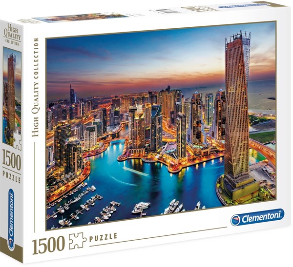 Clementoni (31814) - "Dubai Marina" - 1500 pièces