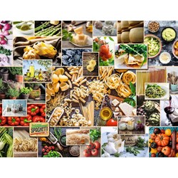 Ravensburger (15016) - "Food Collage" - 2000 pièces