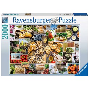 Ravensburger (15016) - "Food Collage" - 2000 pièces