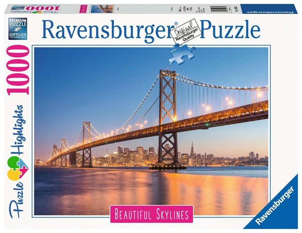 Ravensburger (14083) - "San Francisco" - 1000 pièces