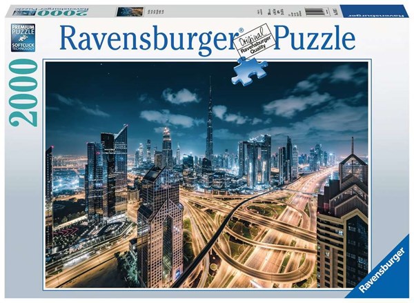 Ravensburger (15017) - "Vue sur Dubaï" - 2000 pièces