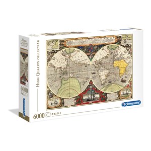 Clementoni (36526) - "Antique Nautical Map" - 6000 pièces