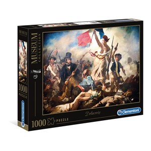 Clementoni (39549) - Eugene Delacroix: "Libert Guidant le Peuple" - 1000 pièces