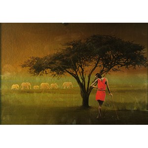 Clementoni - "African Maasai" - 1000 pièces