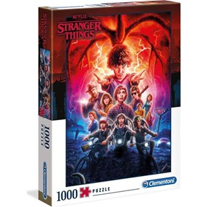 Clementoni (39543) - "Stranger Things" - 1000 pièces