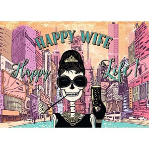 Ravensburger (19831) - "Happy Wife, Happy Life" - 1000 pièces