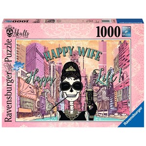 Ravensburger (19831) - "Happy Wife, Happy Life" - 1000 pièces
