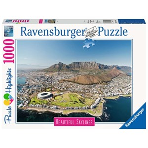Ravensburger (14084) - "Cape Town, Afrique du Sud" - 1000 pièces