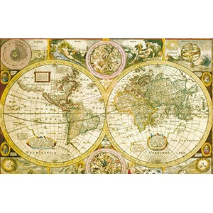 Clementoni (97117) - "Old Map" - 2000 pièces