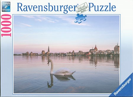 Ravensburger (88557) - "Rostock, Skyline" - 1000 pièces