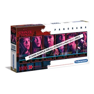 Clementoni (39548) - "Stranger Things III" - 1000 pièces
