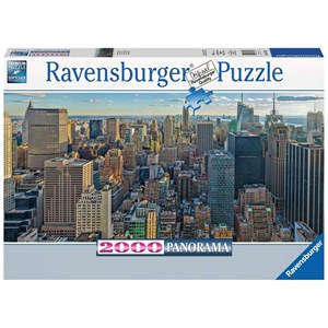 Ravensburger (16708) - "Vue sur New York" - 2000 pièces