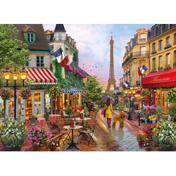 Clementoni (39482) - "Flowers in Paris" - 1000 pièces