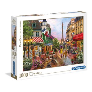 Clementoni (39482) - "Flowers in Paris" - 1000 pièces