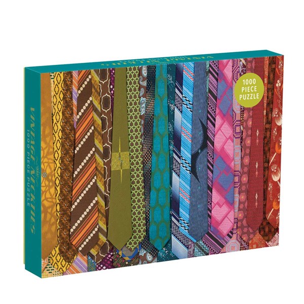 Chronicle Books / Galison (34892) - "Vintage Neckties" - 1000 pièces