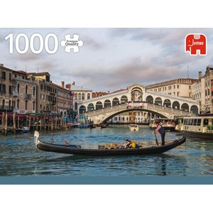 Jumbo (18556) - "Venise, Pont Rialto" - 1000 pièces