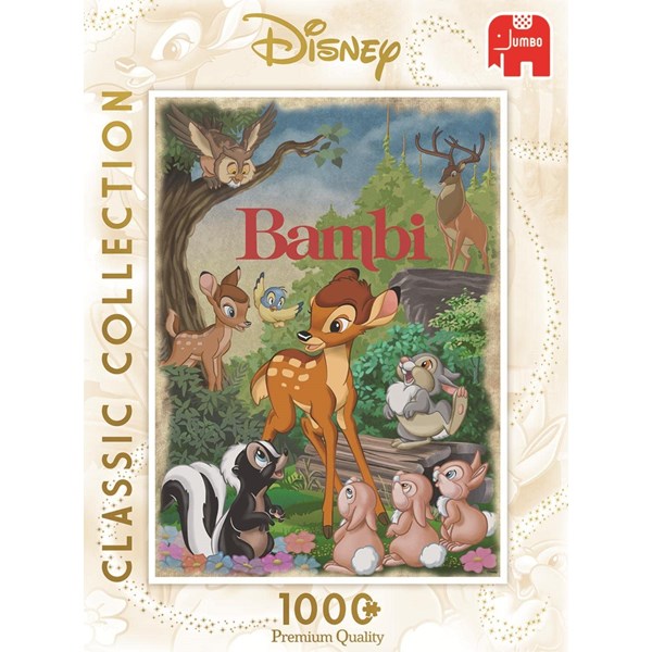Jumbo (19491) - "Bambi" - 1000 pièces