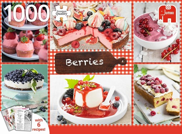 Jumbo (18594) - "Berries" - 1000 pièces