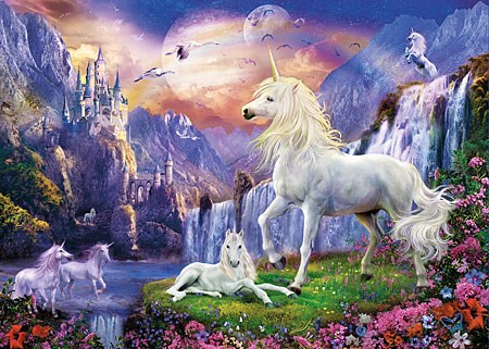 Clementoni (97031) - "Unicorn" - 1000 pièces