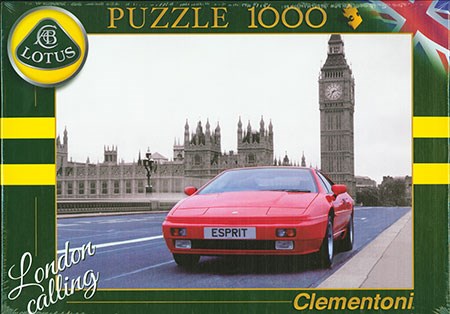 Clementoni (39252) - "Lotus, Esprit Turbo" - 1000 pièces