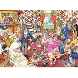 Jumbo (19159) - "Wasgij Original 29, C'est le Bouquet !" - 1000 pièces