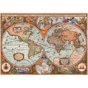 Schmidt Spiele (58328) - "Antique World Map" - 3000 pièces