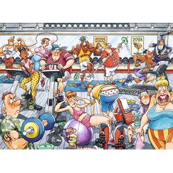 Jumbo (19156) - "Wasgij Original 28, Dropping the Weight" - 1000 pièces