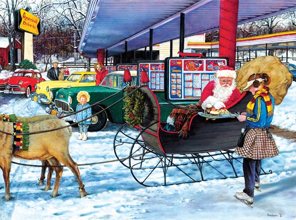 SunsOut (44622) - Susan Brabeau: "Pit Stop" - 1000 pièces